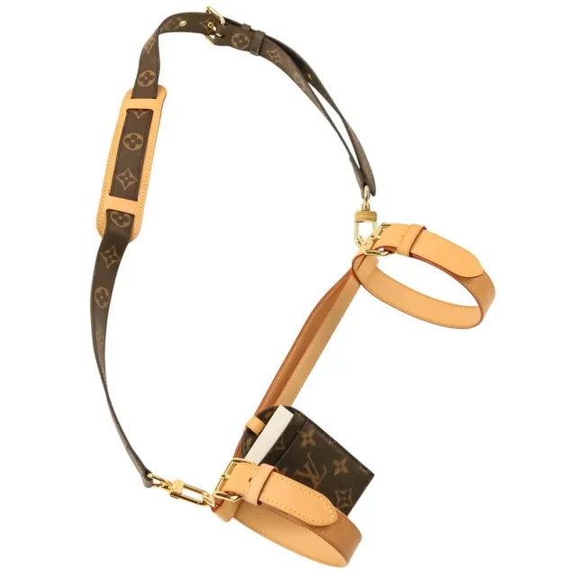 Louis Vuitton Monogram Yoga Mat Bag in Gray Canvas from LuxUness, photo 9 of 13