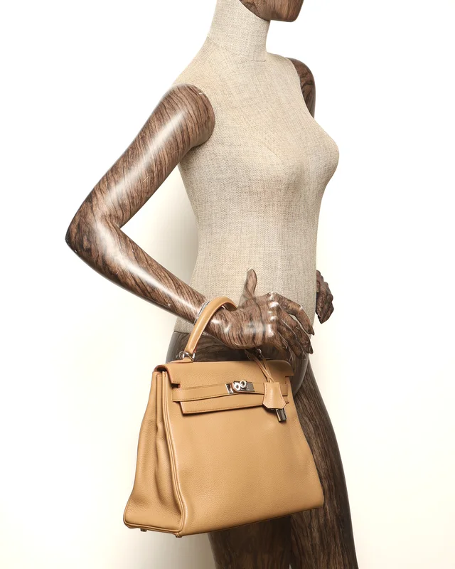 Hermès Kelly 32 Retourne Taurillon Clemence Bag in Clemence leather from A Retro Tale, photo 12 of 12