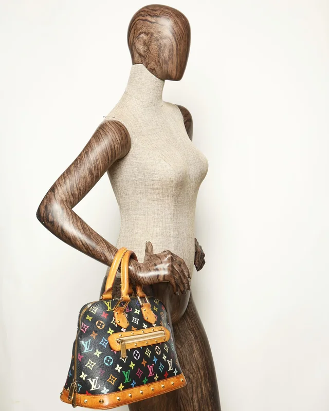 Louis Vuitton Takashi Murakami Multicolour Monogram Alma PM Bag from A Retro Tale, photo 11 of 11