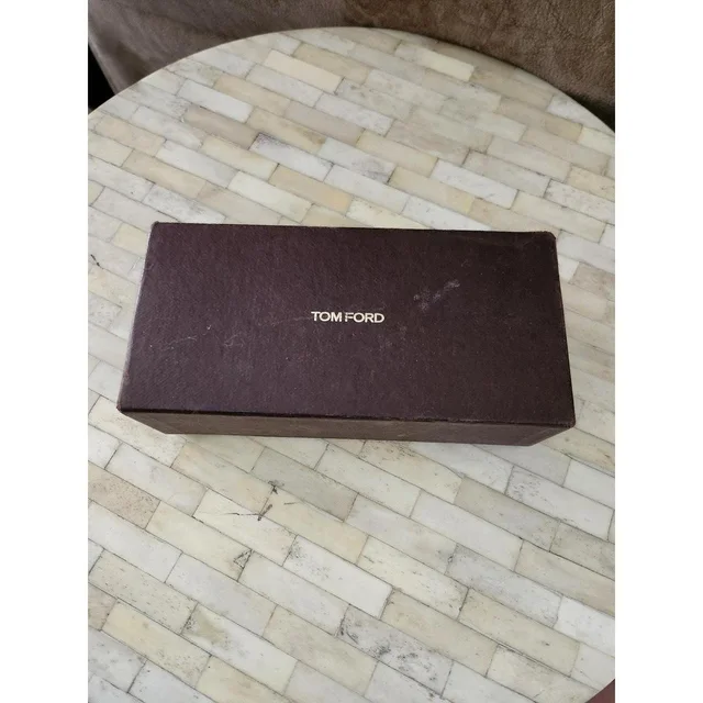 Tom Ford Women's Sunglasses - Brown in brown|red from Depop, photo 1 of 1