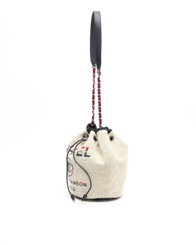 Chanel Deauville Bucket Bag in Canvas from A Retro Tale, photo 2 of 10