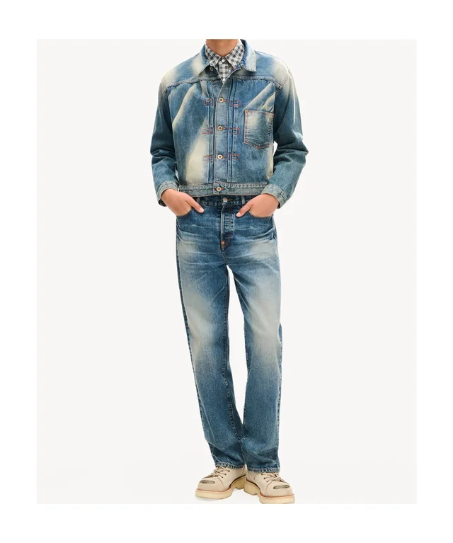 Kenzo Straight fit jeans in japanese denim, photo 5 of 7 from SENSER