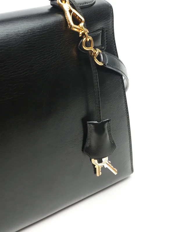 Hermès Kelly 28 Box Sellier Bag in Calfskin from A Retro Tale, photo 11 of 12
