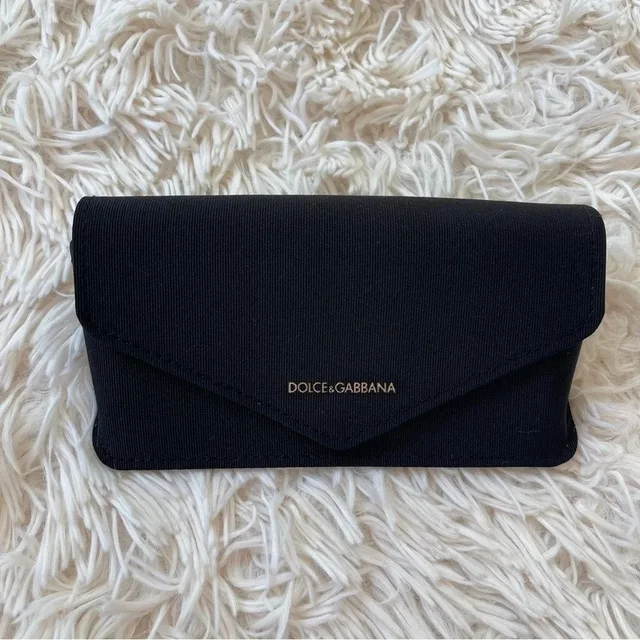 Dolce & Gabbana Magnetic Snap Close Eyeglass/Sunglass Case Pouch in black from Poshmark, photo 1 of 1