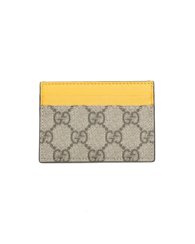 Gucci GG Supreme Card Holder in Canvas from A Retro Tale, photo 2 of 2