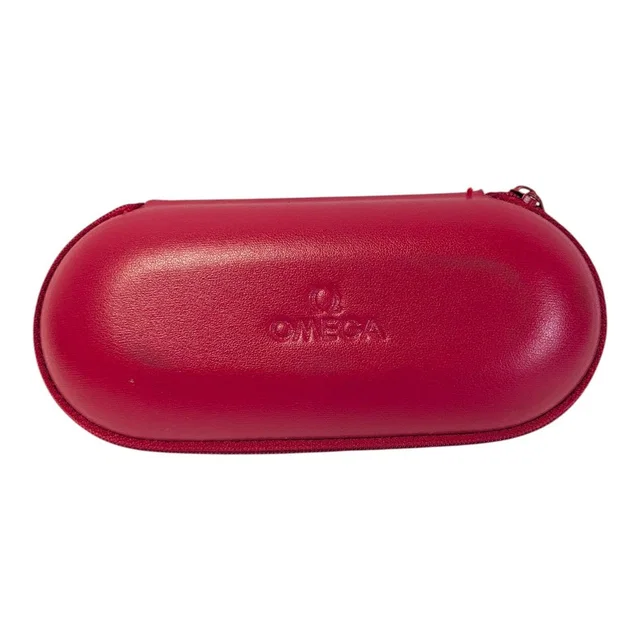 Omega Swiss Watch Company Travel/Storage Watch Box/Glasses Case Used in red from Poshmark