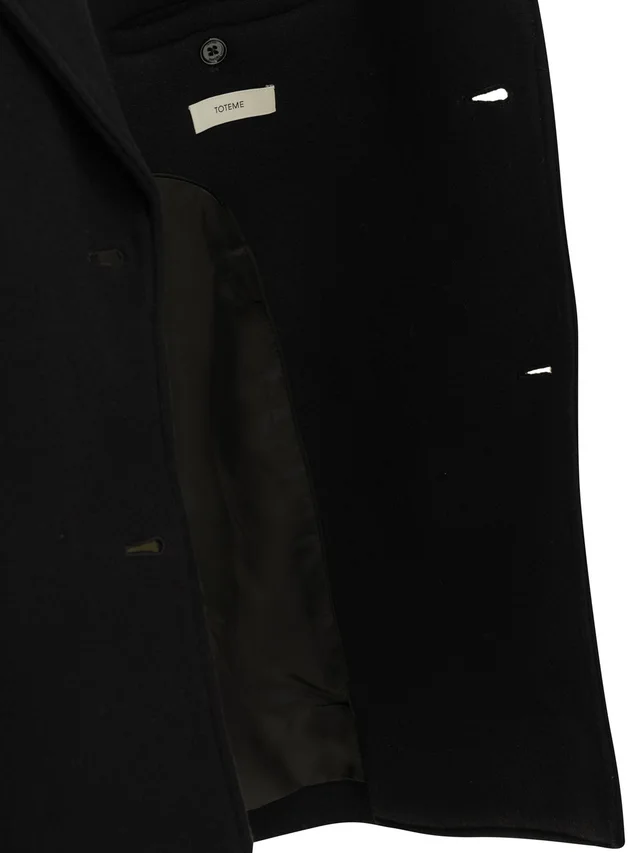 Totême Rounded Peacoat, photo 4 of 4 from SENSER