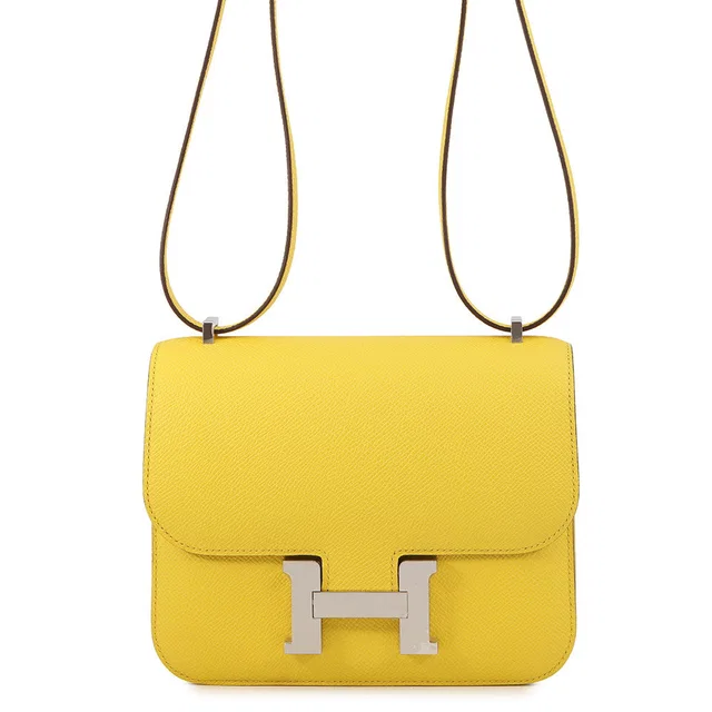 Hermès Constance3 Miroir Jaune de Naples Epsom Size Mini in Yellow Epsom leather from GALLERY RARE