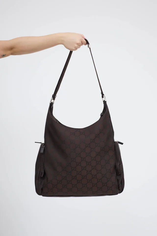 Gucci GG Nylon Crossbody Bag in Nylon from VSP Consignment, photo 2 of 2