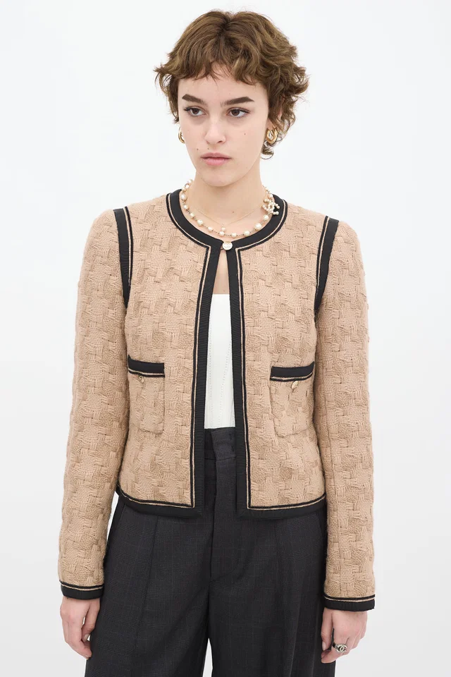 Chanel FW 2008 Wool Jacket in Wool from VSP Consignment