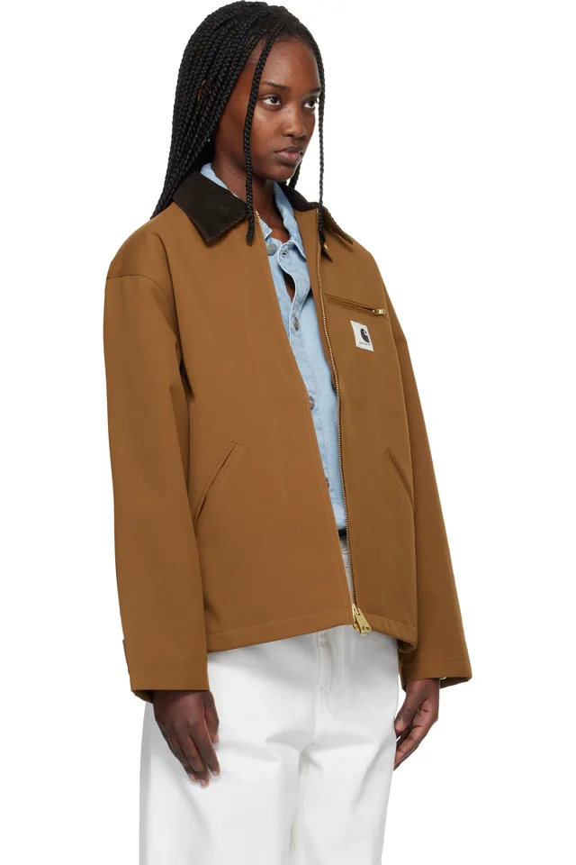 Carhartt Work In Progress Brown Clark Jacket, photo 2 of 4 from SSENSE