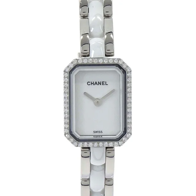 Chanel Premiere 15mm H2132 Quartz Watch Ceramic SS Diamond in Ceramic from AMORE Vintage Tokyo