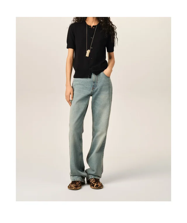 Ami Paris AMI Ami de Coeur Short-Sleeved Cardigan, photo 3 of 6 from SENSER