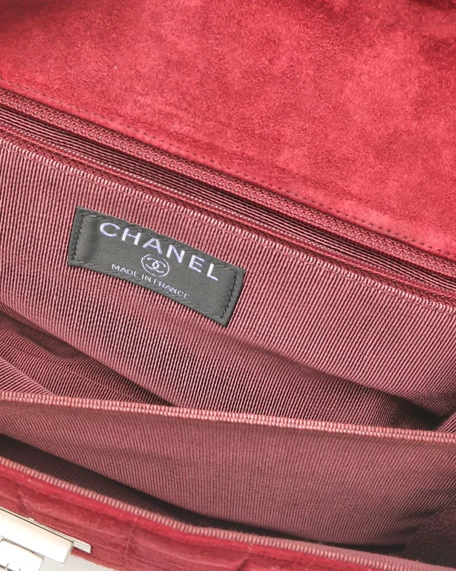 Chanel Square Quilted Mademoiselle Flap Bag in Suede from A Retro Tale, photo 13 of 15