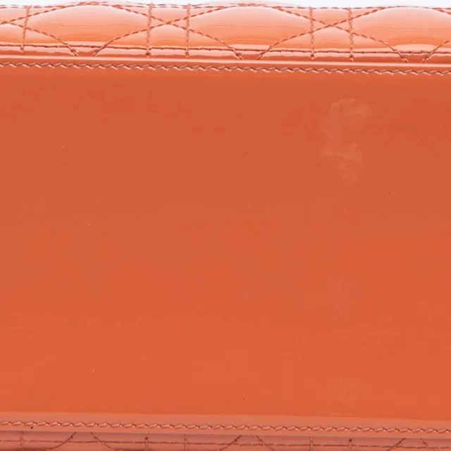 Dior Lady Medium Patent Orange in Orange Patent leather from SACLÀB, photo 7 of 7