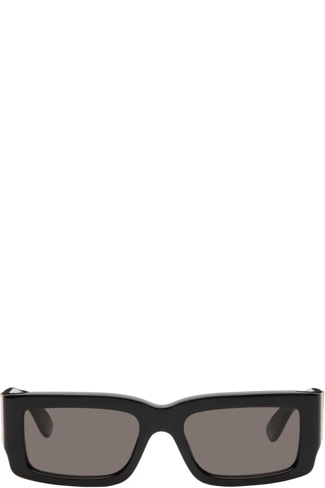 RETROSUPERFUTURE Black Notte Sunglasses, image 1 of 1 from SSENSE