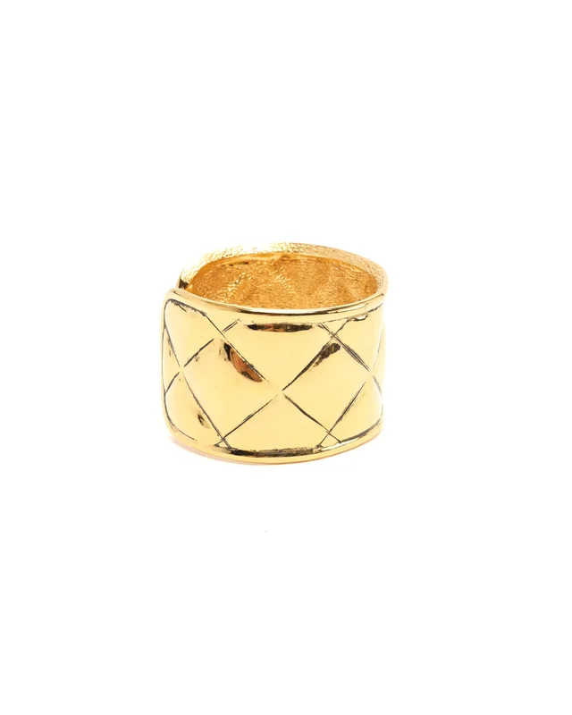 Chanel Coco Mark Cuff Bracelet from A Retro Tale, photo 4 of 5