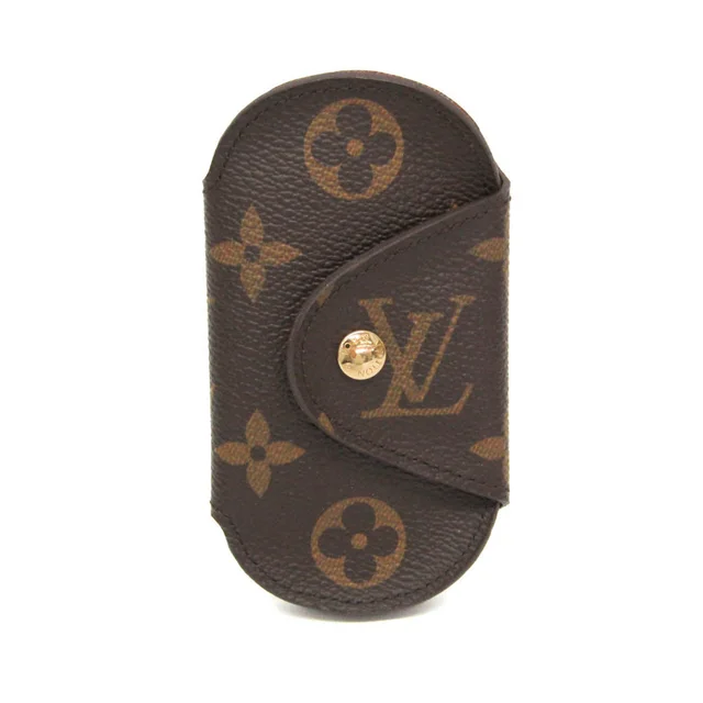 Louis Vuitton Key Holder PM M60115 Women,Men Monogram Key Case Monogram in Brown Monogram from Elady