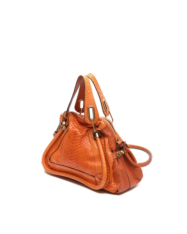 Chloé Paraty Bag in Python from A Retro Tale, photo 2 of 2