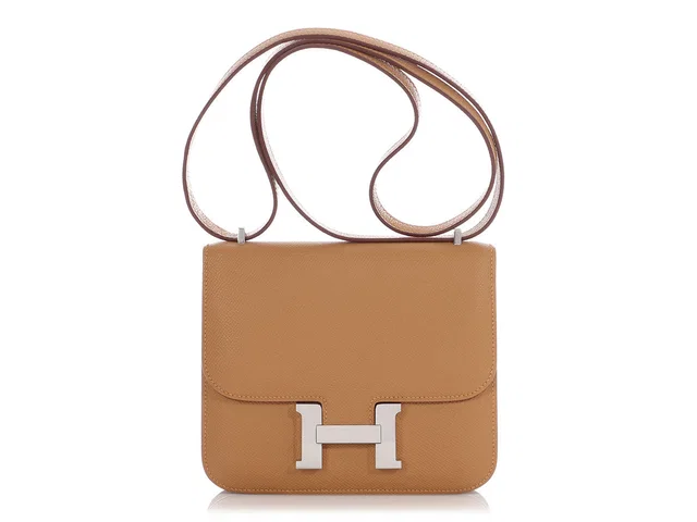Hermès Sesame Epsom Constance 18 in Epsom leather from Ann's Fabulous Finds
