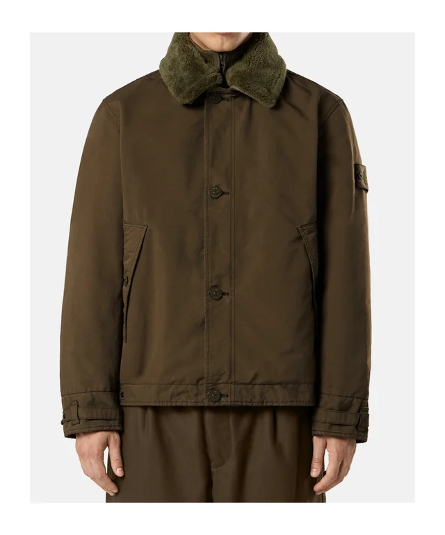 Stone Island Padded coach jacket with detachable collar and anti-drop, photo 4 of 8 from SENSER