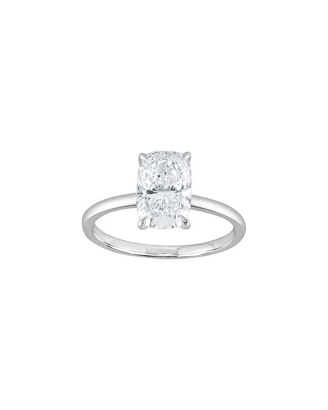 Lab Grown Diamonds 14K Gold 2.00 ct. tw. Lab-Grown Diamond Hidden Halo Engagement Ring, image 1 of 1 from Rue La La
