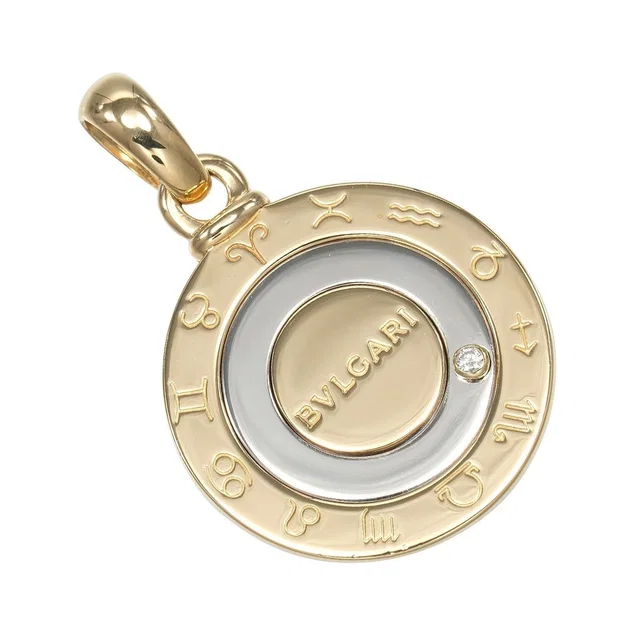 Bvlgari Horoscope 18K Yellow Gold Diamond Stainless Steel in Yellow from The Reluxe