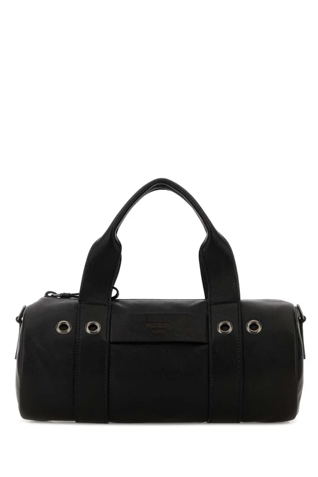 Prada Shoulder Bag — Black in Black Leather from HEWI