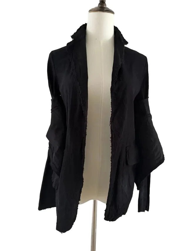 Comme des Garçons 03ss Layered Shirt Top/I in black from Grailed