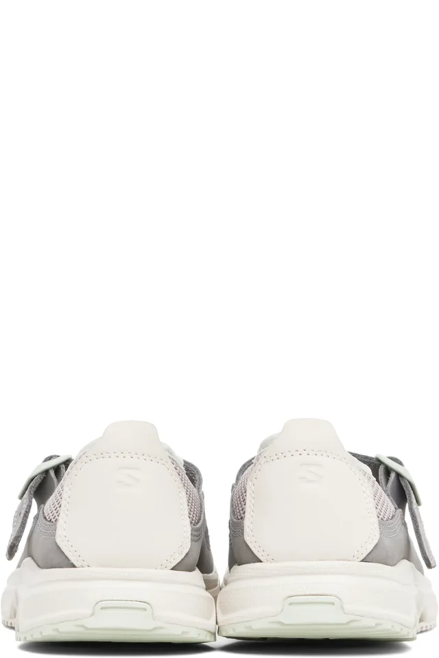 Salomon Gray & Green RX Marie-Jeanne Sneakers, photo 2 of 5 from SSENSE