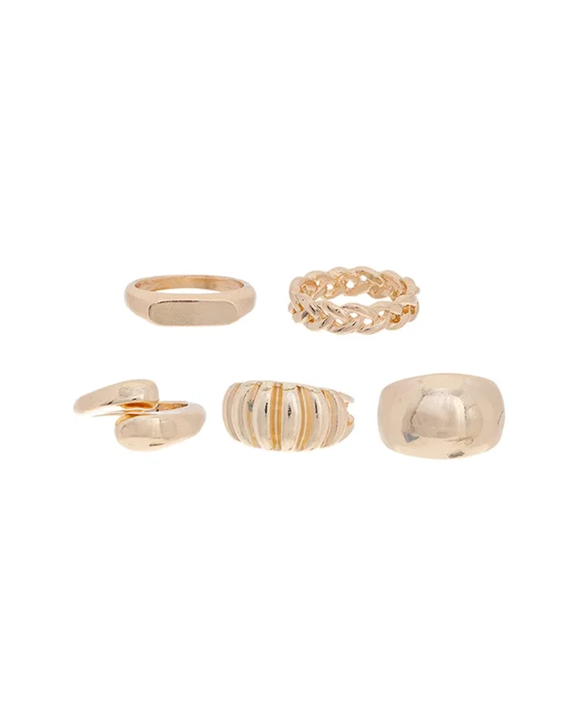 Dannijo Plated Ring Set, image 1 of 1 from Gilt