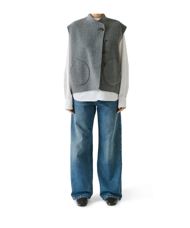 Soeur High-neck vest, photo 2 of 4 from SENSER