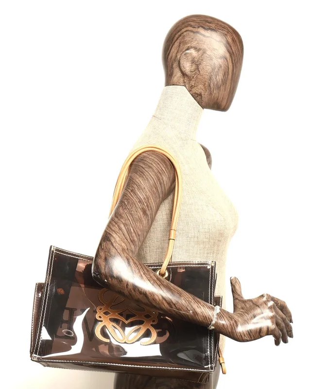 Loewe Transparent Amazona Tote Bag in Leather from A Retro Tale, photo 8 of 8