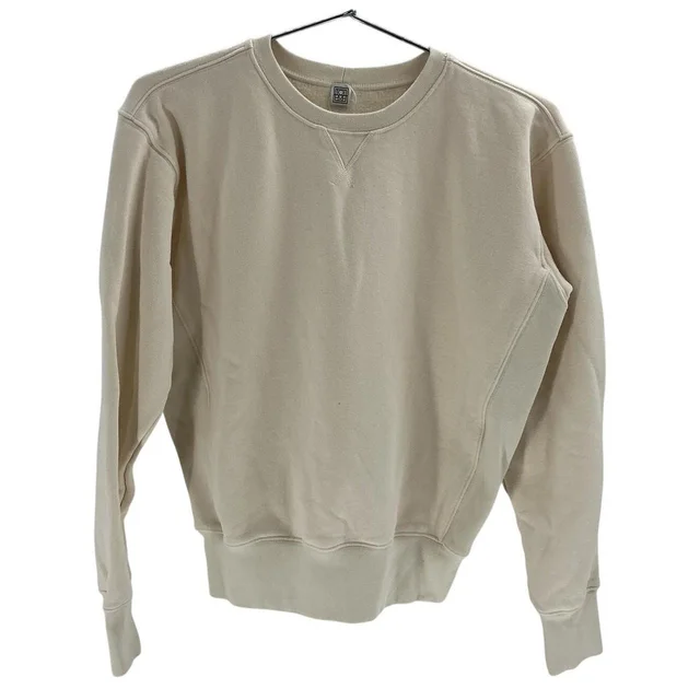 TOTEME Women's Sweatshirt - Cream - M in White from Depop, photo 3 of 3