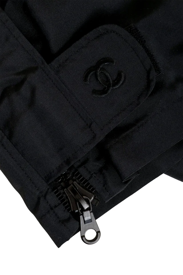 Chanel 1994 F/W Quilted Silk Utility Skirt in Silk from Recess LA, photo 4 of 6