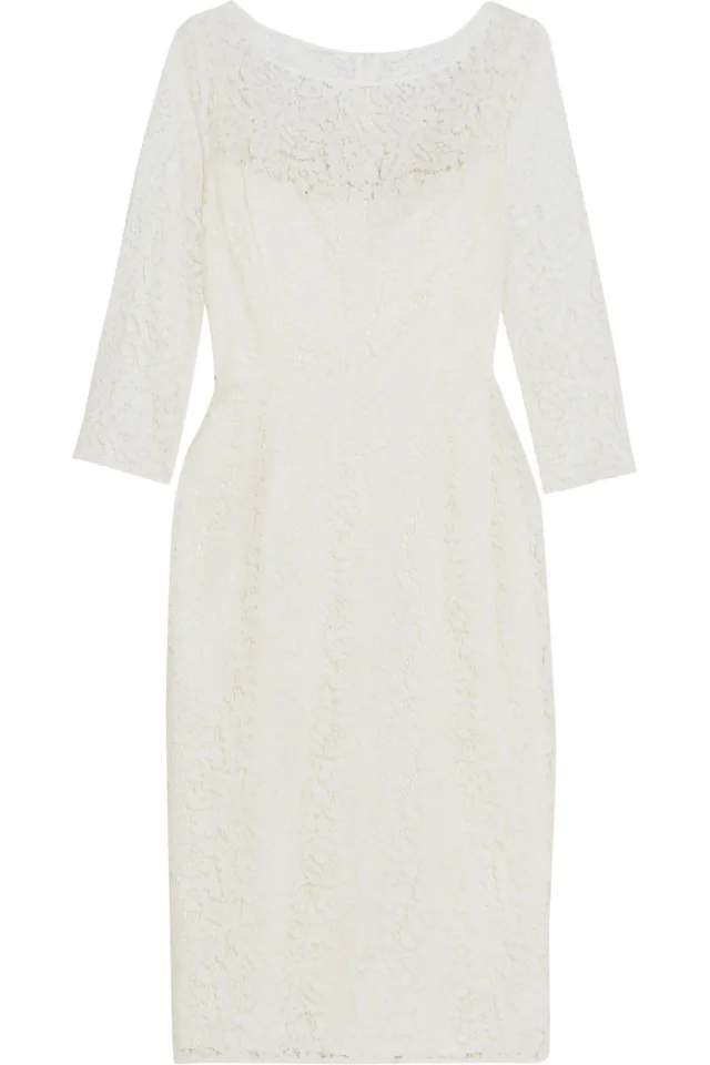Goat Venus Corded Lace Dress in White from THE OUTNET, photo 1 of 1
