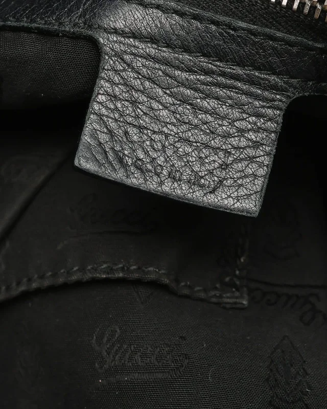 Gucci Jungle Bamboo Hobo Bag in Caviar leather from A Retro Tale, photo 10 of 13