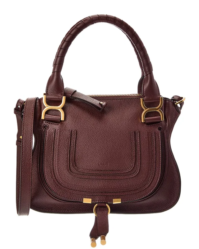 Chloé Marcie Small Leather Satchel, image 1 of 1 from Rue La La