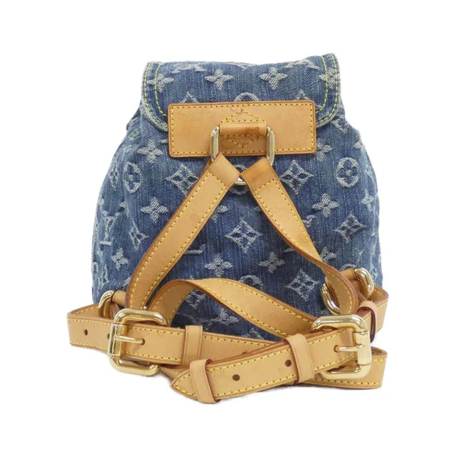 Louis Vuitton Monogram Denim Backpack in Blue Denim from LuxUness, photo 2 of 9
