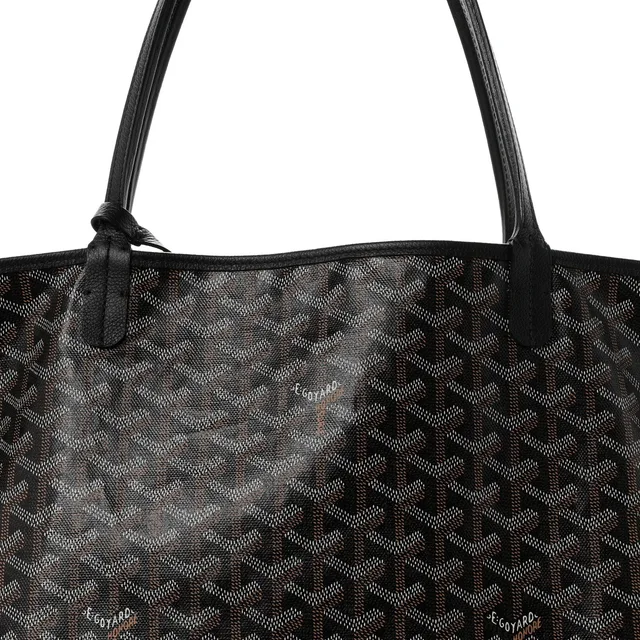 Goyard Goyardine Saint Louis GM Black in Black Coated canvas from FASHIONPHILE, photo 8 of 10