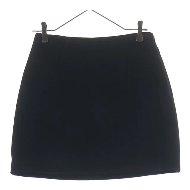 Dior Skirt Black in Black Wool from The Reluxe