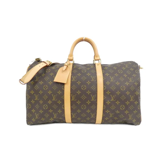 Louis Vuitton Monogram Keepall Bandouliere 50 Boston Bag in Coated canvas from The Reluxe