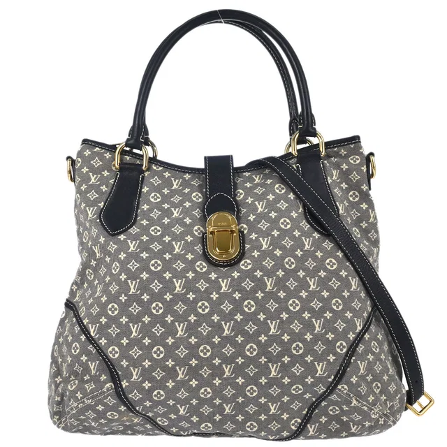 Louis Vuitton Navy Monogram Idylle Elegie 2way Shoulder Handbag in Navy Canvas from AMORE Vintage Tokyo
