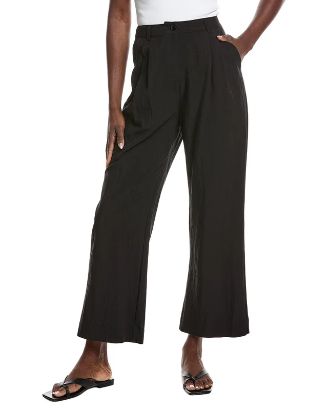 Gracia Straight Fit Casual Pant in https://asset1.ruecdn.com/images/sw/141564/1415643157_RLSW_black.jpg, image 1 of 1 from Gilt