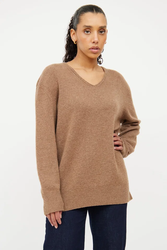 The Row Knit Long Sleeve Sweater from VSP Consignment