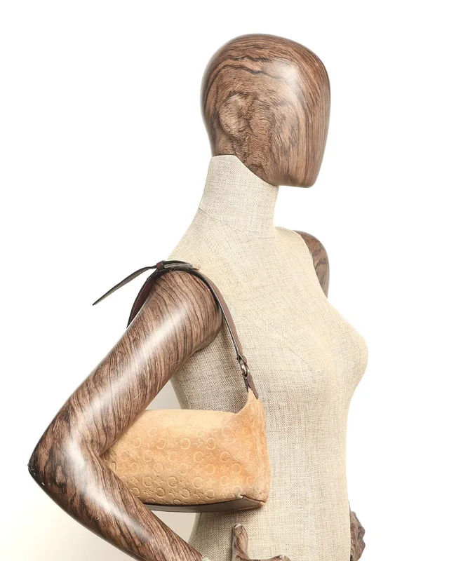 Celine Suede Macadam Shoulder Bag in Suede from A Retro Tale, photo 12 of 12