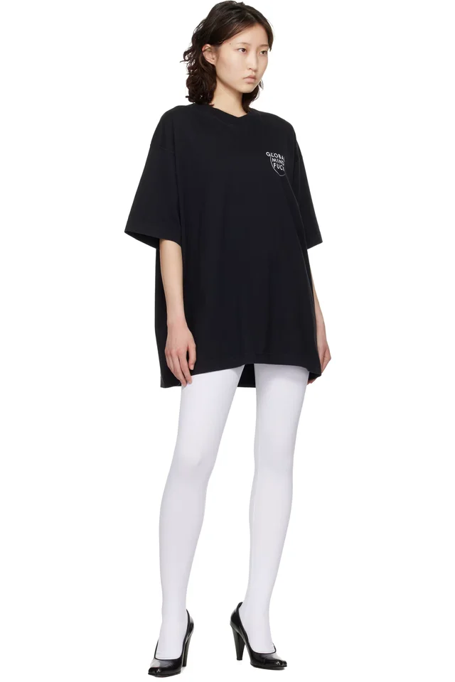 VETEMENTS White Push-Up Tights, photo 4 of 4 from SSENSE
