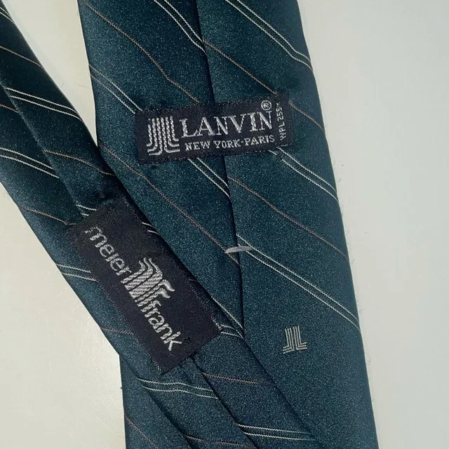 Jeanne Lanvin Vintage Tie For Meyer And Frank in green from Poshmark