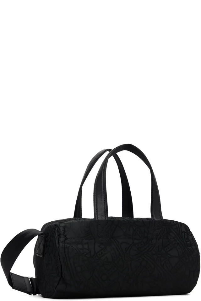 Vivienne Westwood Black Paul Cylinder Crossbody Bag, photo 3 of 4 from SSENSE