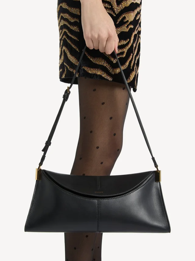 Balmain 64-83 medium bag in smooth leather, photo 4 of 9 from SENSER